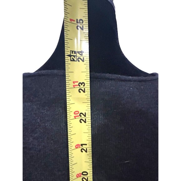 Sarah Spencer 100% Italian Merino Wool Sweater Charcoal Gray Women’s Size Large - Picture 5 of 9